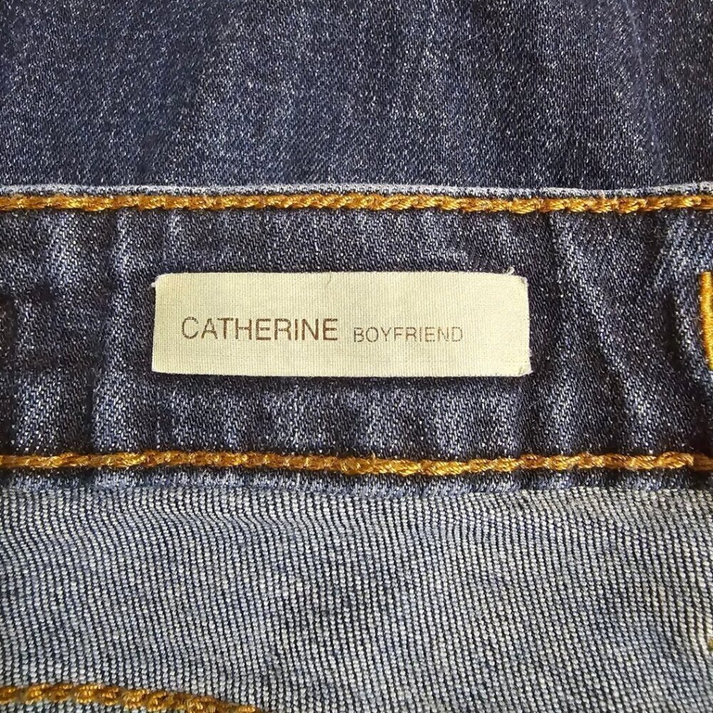 Kut from the Kloth Catherine Boyfriend Destructed Mid-Rise Jeans Sz 10 - Picture 7 of 10